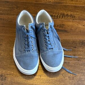Vans Blue Canvas Women's Sneakers